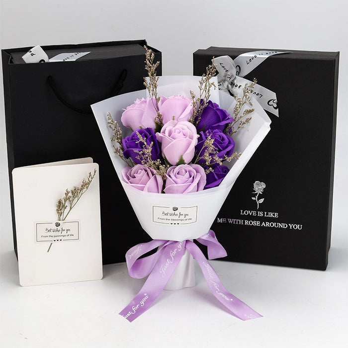 Dried Flower Bouquet Teacher's Day & Valentine's Gift | Dried Flower B