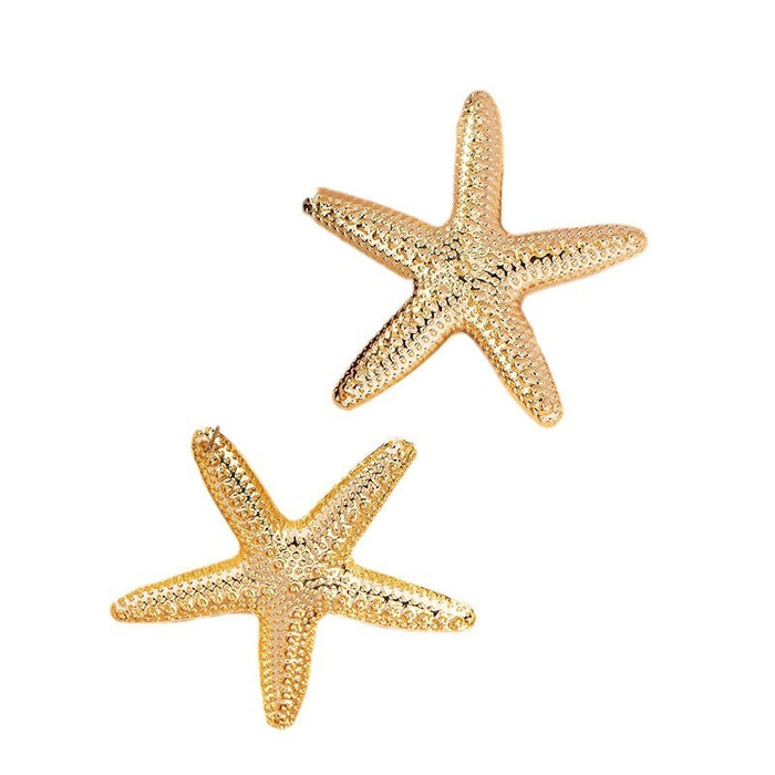 American cool fashion trend starfish earrings  Starfish Trendy Style