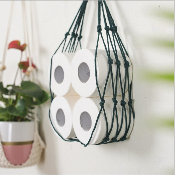 Living Room Wall Hanging Paper Bag & Storage Solutions | Magazine Book