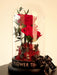 Day Gift Practical Immortal Flowers Dried Roses Glass Cover Gift Box Creative Ornaments Immortal Flowers Valentine's Day Gift Practical Immortal Flowers Dried Roses Glass Cover Gift Box Creative Ornaments Immortal Flowers