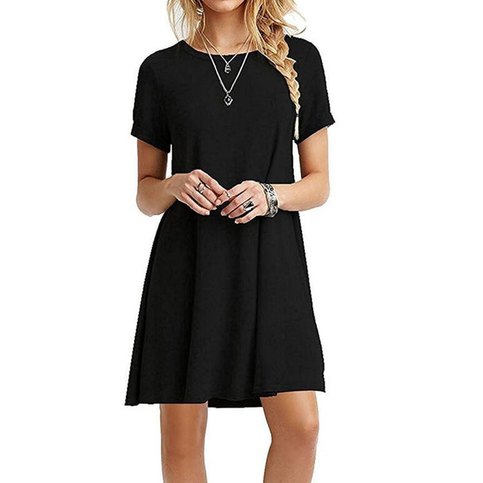 New Short sleeved Dress - Luxeelegance