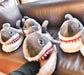 Winter Slippers Women and Men Fashion Shark Slipper Cotton Warm Indoor slippers Lovely Cartoon Women Slippers Unisex - Luxeelegance