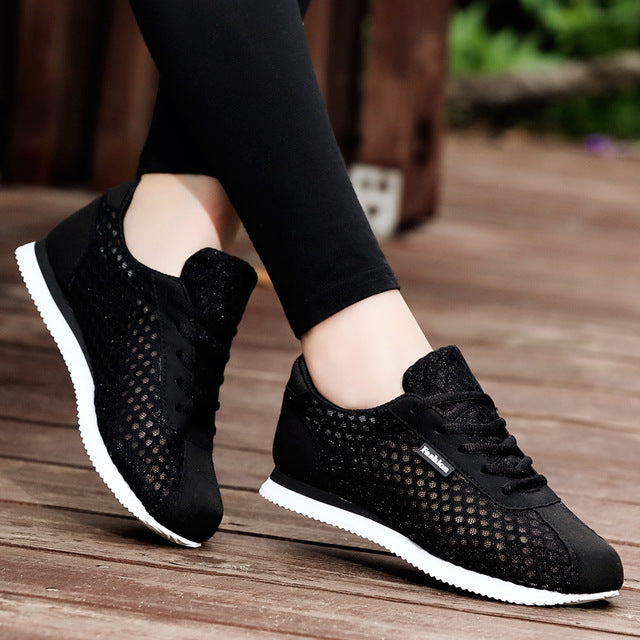 Tenis Feminino Light Soft Sport Shoes Women Tennis Shoes Female Stability Walking Sneakers - Luxeelegance