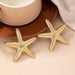 American cool fashion trend starfish earrings  Starfish Trendy Style