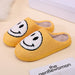 Smiling Face Cotton Slippers For Men And Women Lovers Cotton Slippers Lovely Thick Bottomed Cartoon Anti-Skid Slippers In Home - Luxeelegance