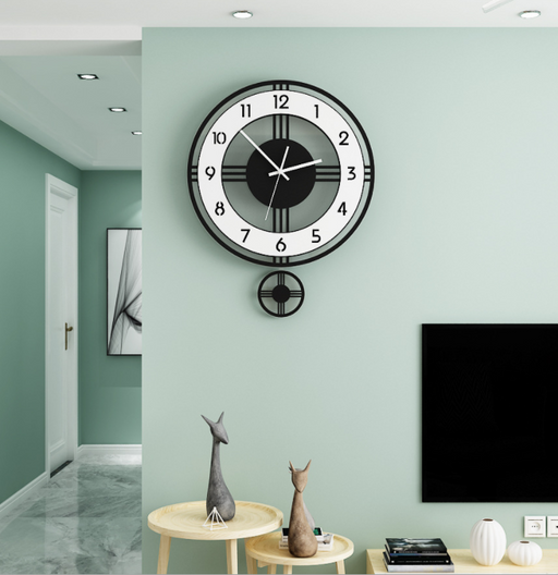 Pendulum Clocks for Home Modern Design & Silent Watch