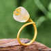 Mermaid Foam Ring Open Index Finger Tail Ring Fishtail Ring