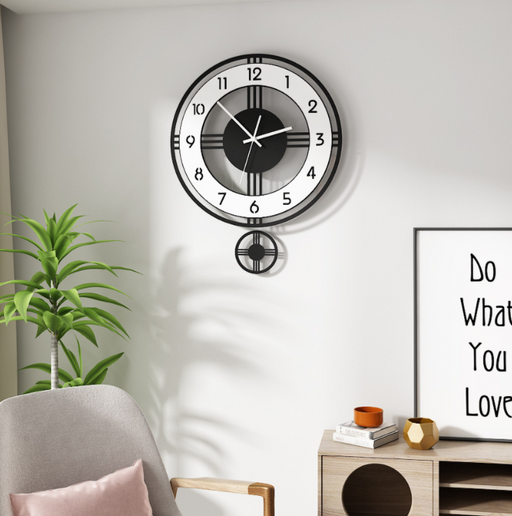 Pendulum Clocks for Home Modern Design & Silent Watch