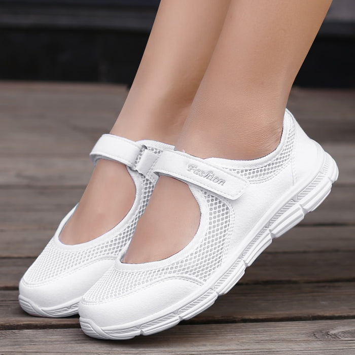 Fashion Women Sneakers Casual Shoes Female Mesh Summer Shoes Breathable Trainers Ladies Basket Femme Tenis Feminino