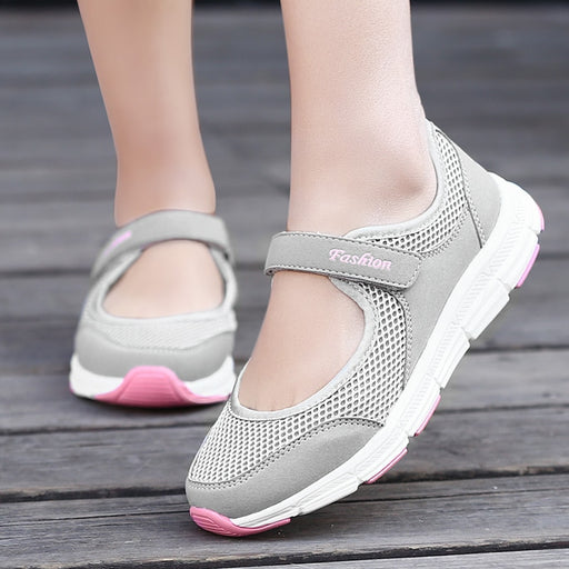 Fashion Women Sneakers Casual Shoes Female Mesh Summer Shoes Breathable Trainers Ladies Basket Femme Tenis Feminino