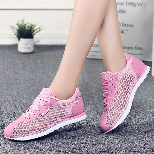 Tenis Feminino Light Soft Sport Shoes Women Tennis Shoes Female Stability Walking Sneakers - Luxeelegance