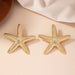 American cool fashion trend starfish earrings  Starfish Trendy Style